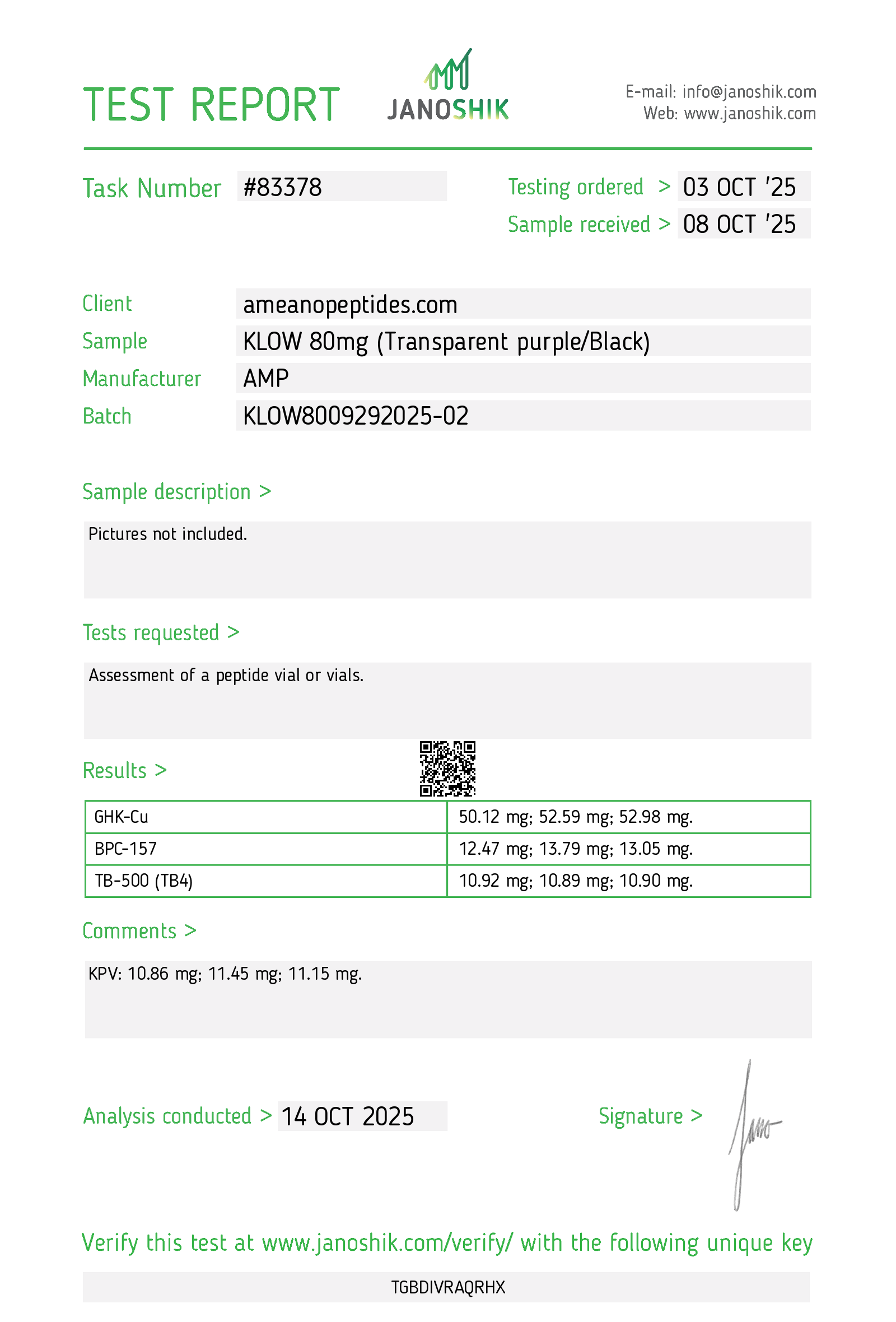 KLOW Blend 80mg - Image 2